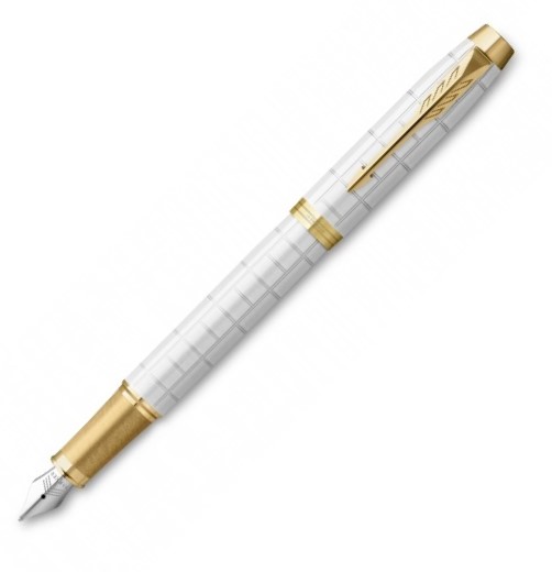 Parker IM Premium Pearl GT F