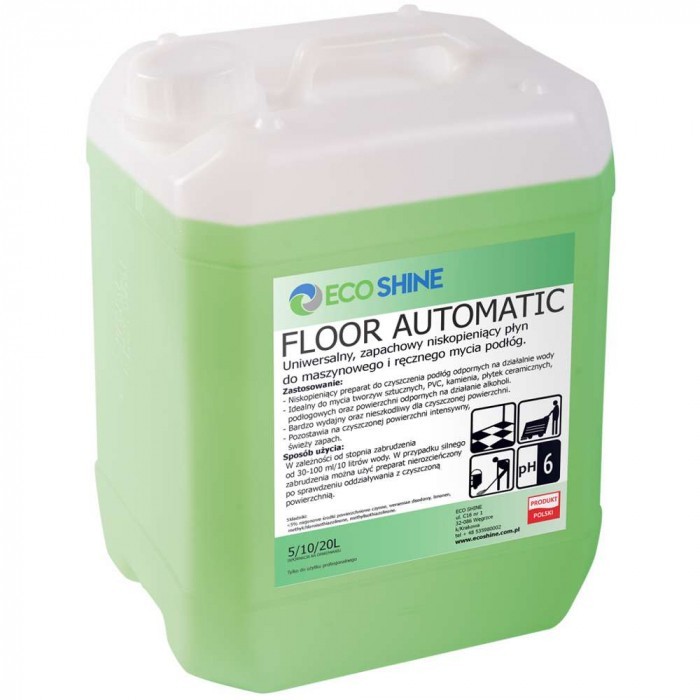 Eco Shine Floor Automatic 10L – płyn do mycia podłóg